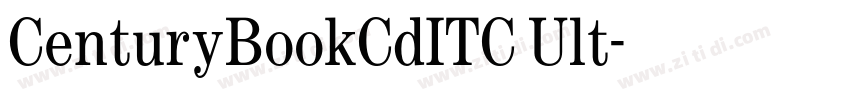CenturyBookCdITC Ult字体转换